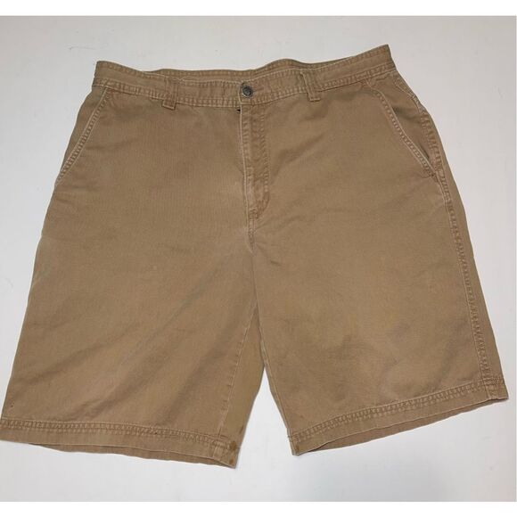The North Face Shorts Men's 36 Tan Hiking Outdoor Cotton - Picture 1 of 8